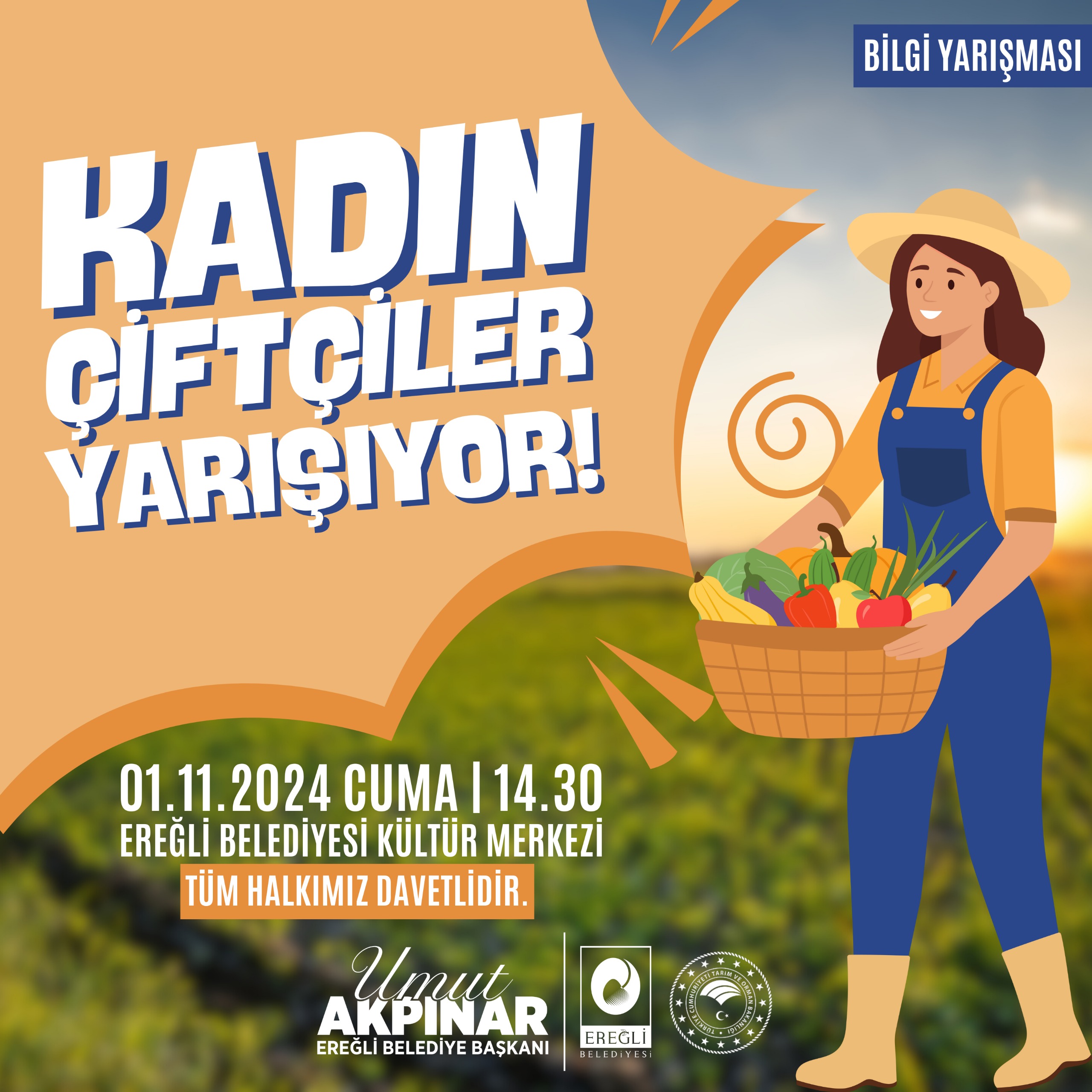 Kadın Çiftçiler Yarışıyor