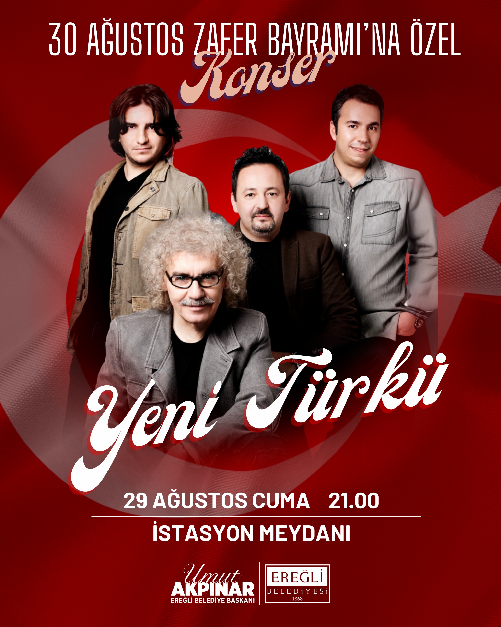 “Yeni Türkü” Ereğli’ye Geliyor…🎉📢