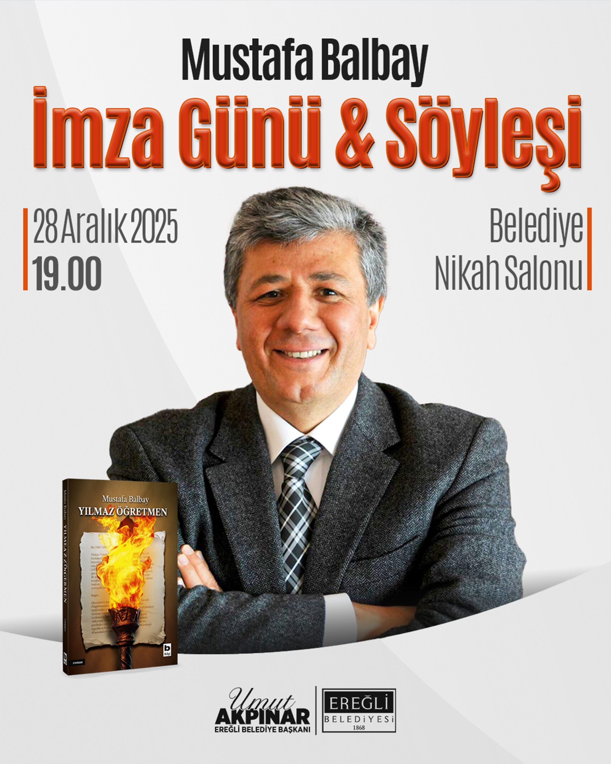 Mustafa Balbay İmza Günü ve Söyleşi