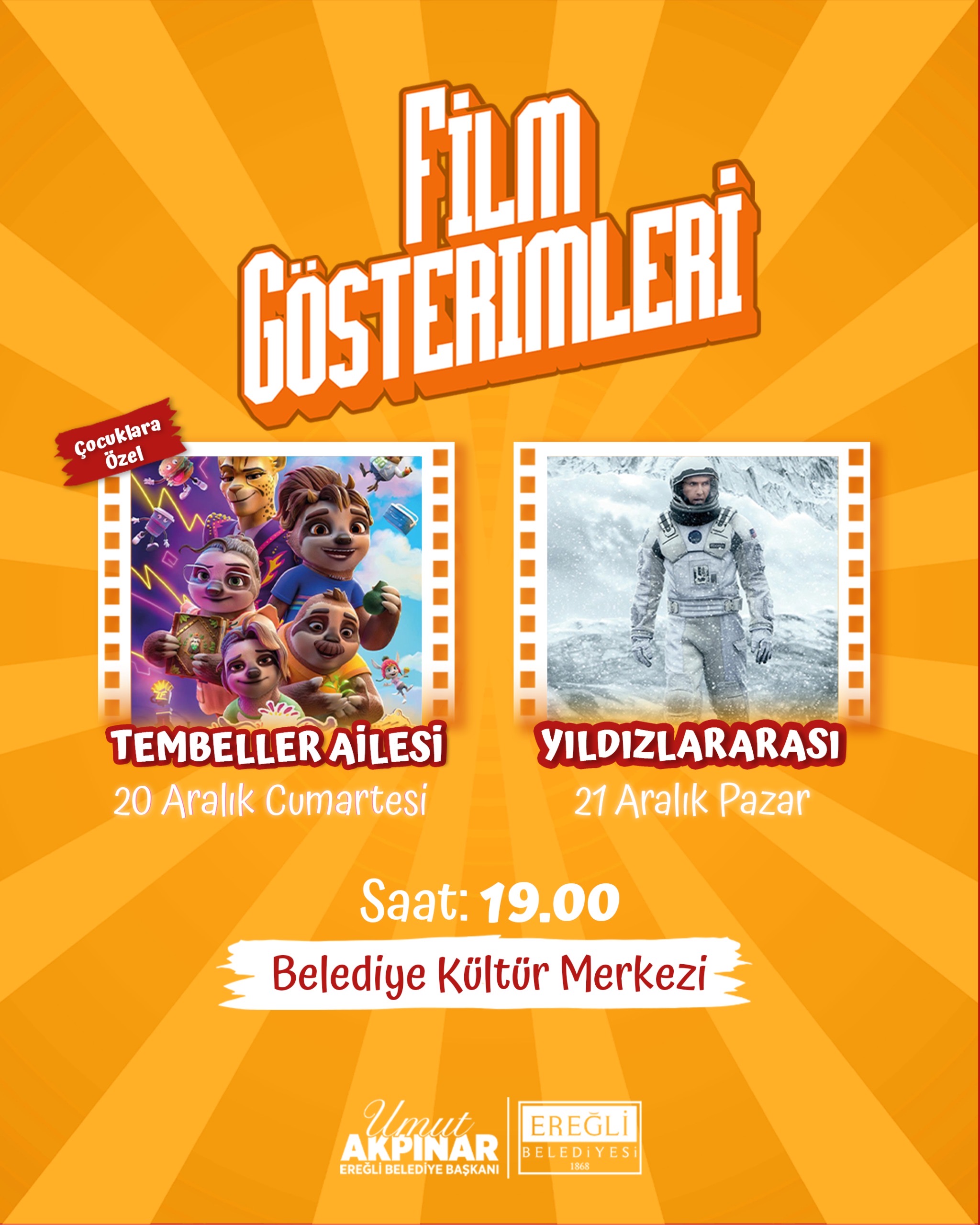 Film Gösterimleri 