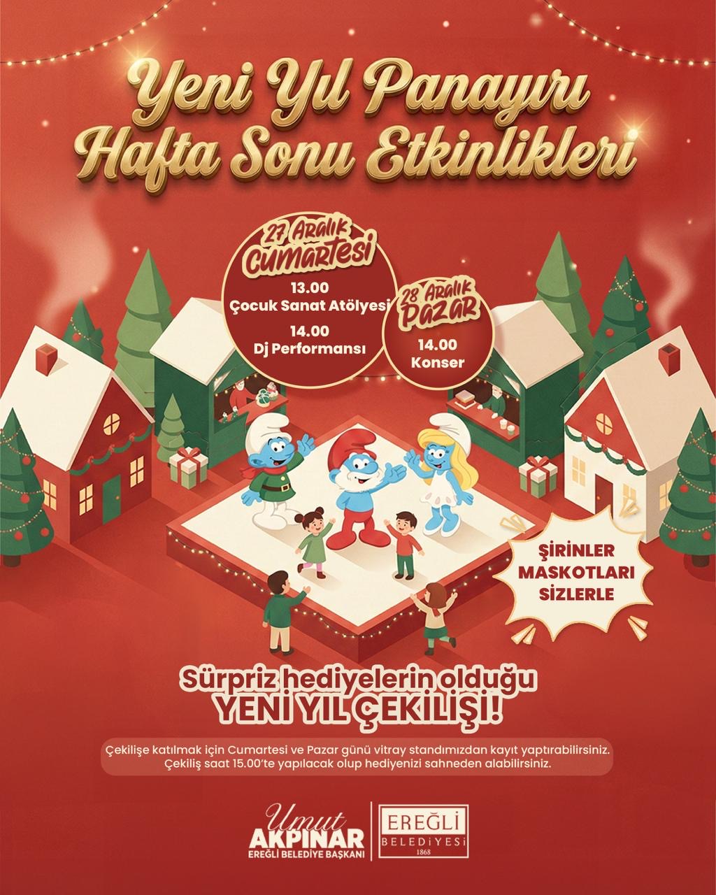 Yeni Yıl Panayırı Haftasonu Etkinlikleri