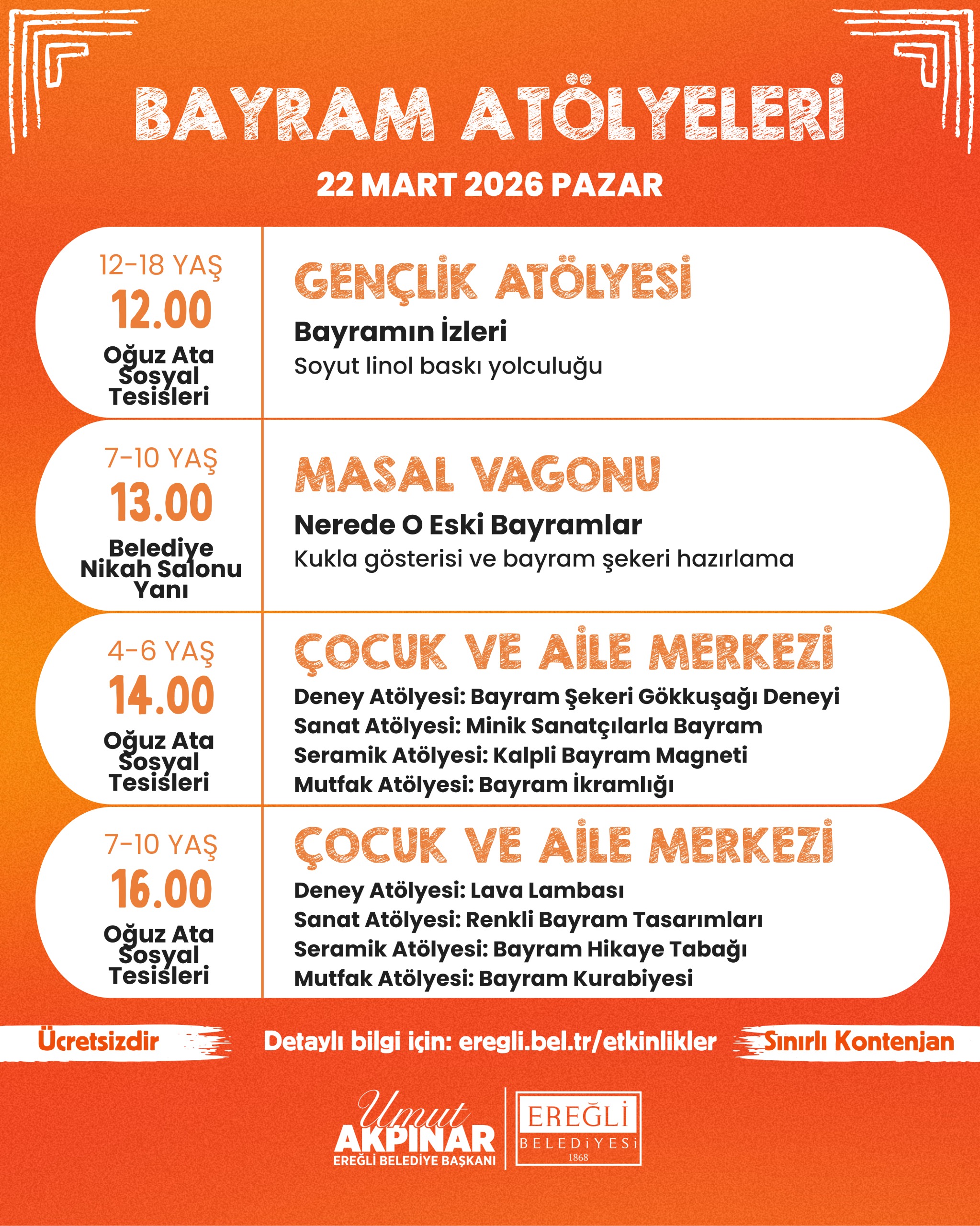 Bayram Atölyeleri
