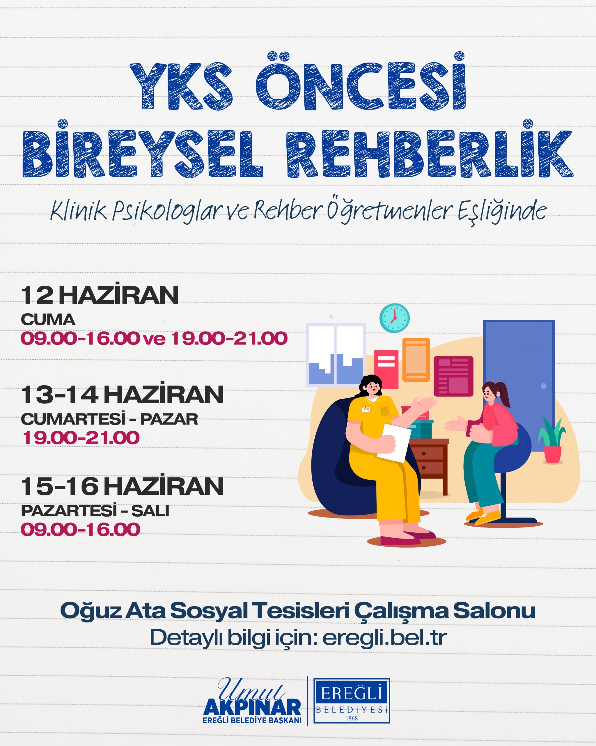 YKS Öncesi Bireysel Rehberlik