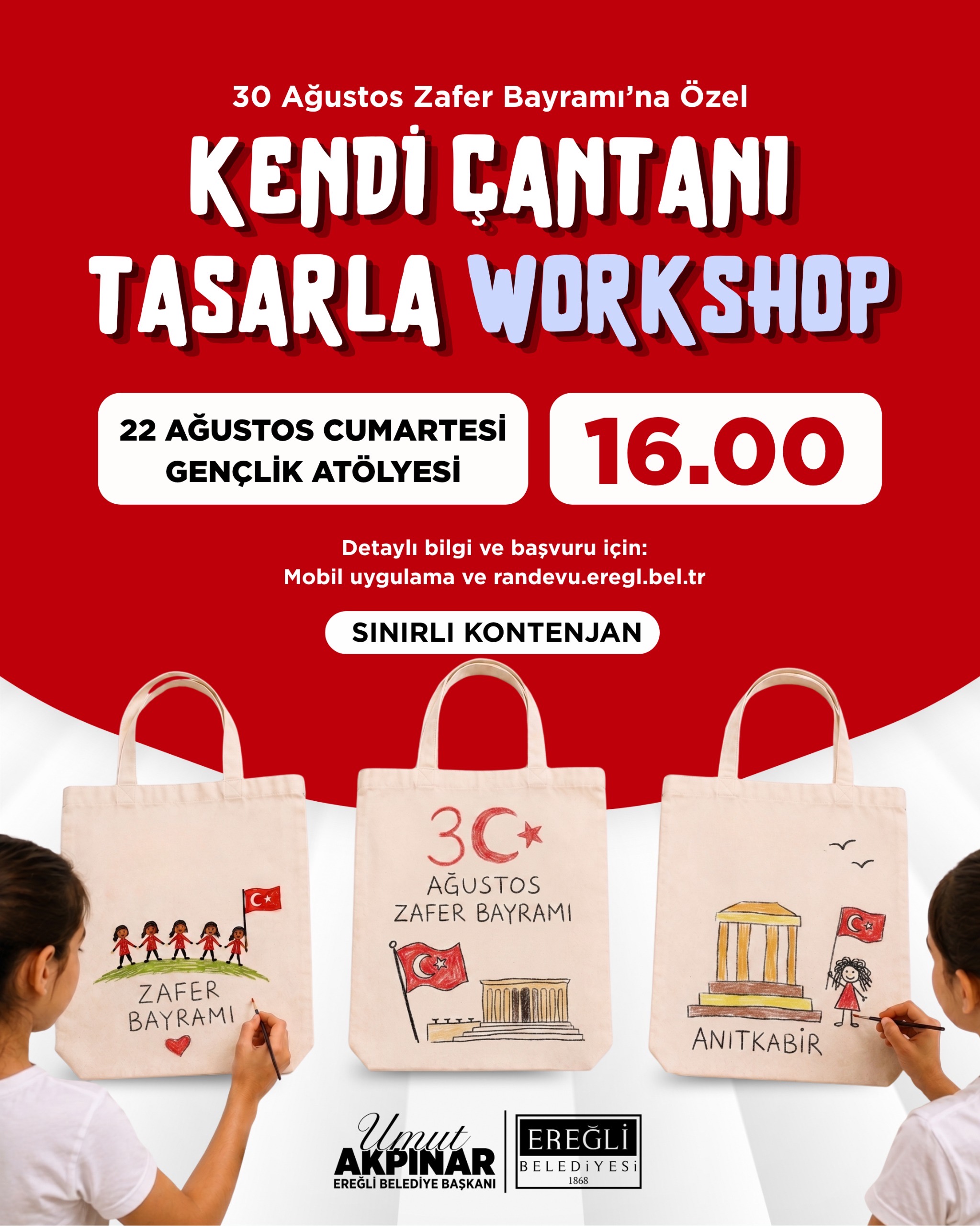 Kendi Çantanı Tasarla Workshop