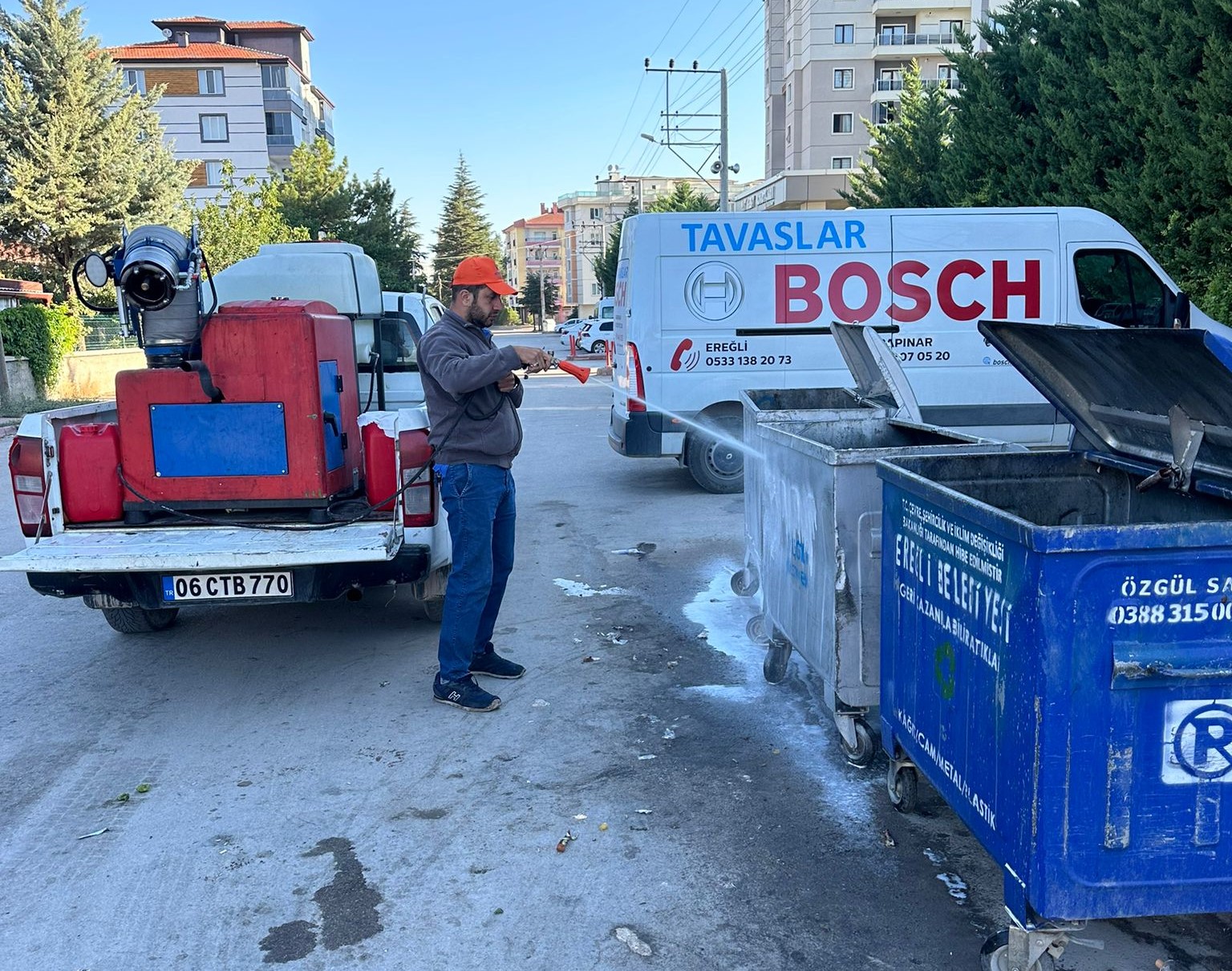 Ereğli Belediyesi Şehrin Temizliğine Büyük Önem Veriyor