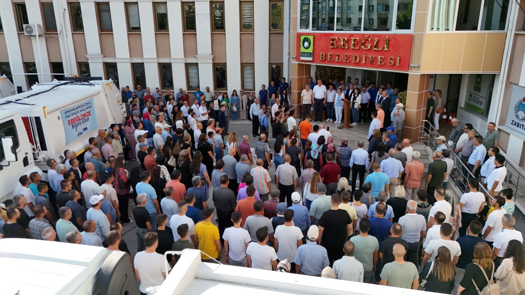 Ereğli Yeni Temizlik Araçlarına Kavuştu