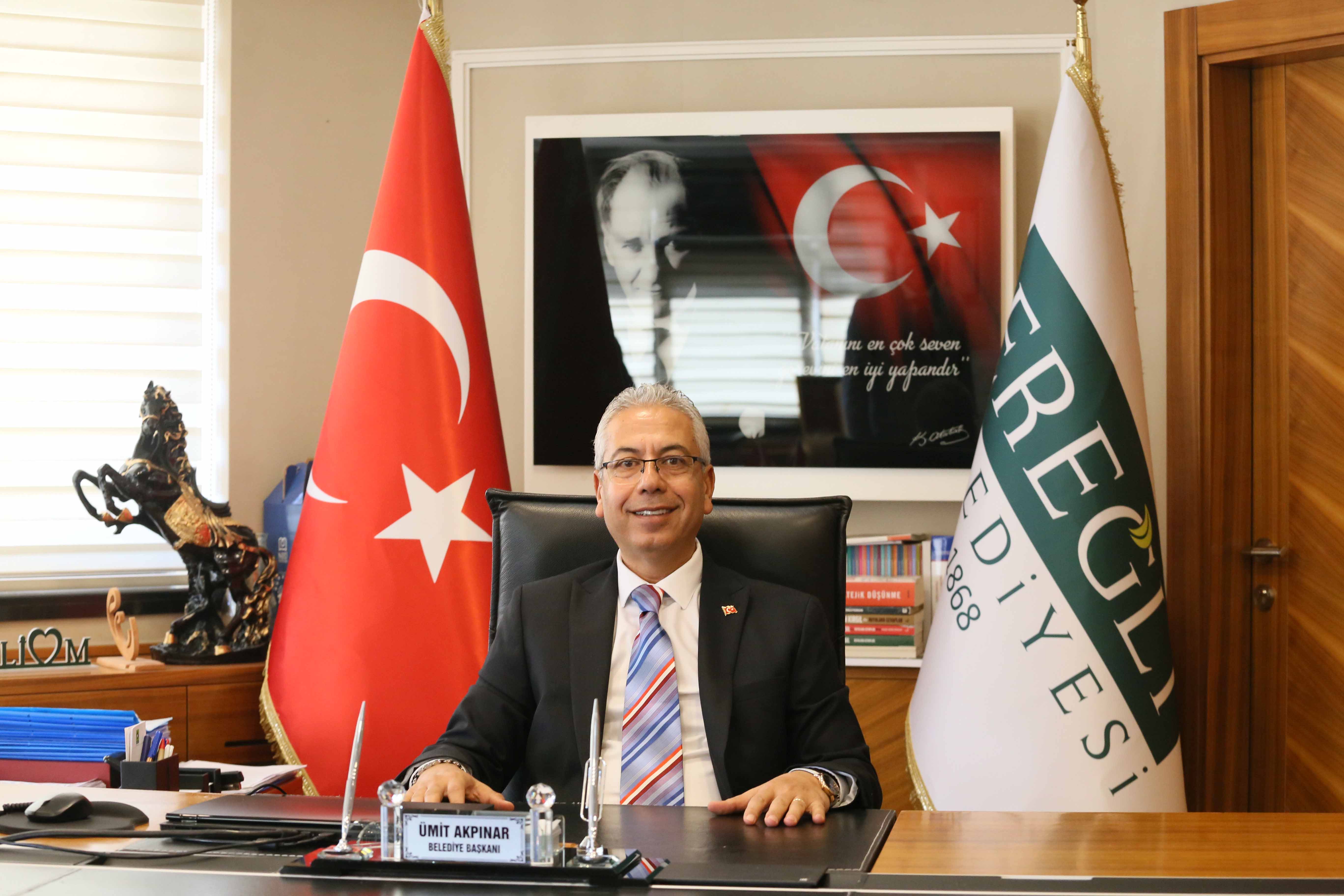 Başkan Akpınar’dan 10 Kasım Atatürk’ü Anma Günü Mesajı