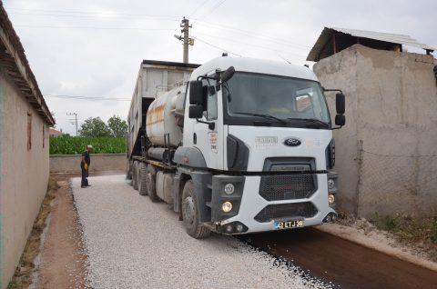 Ereğli Belediyesi'nden Soğuk Asfalt Çalışması