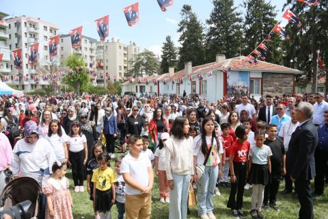 Ereğli’de 23 Nisan Coşkusu! Çocuklar Şenlikte Doyasıya Eğlendi