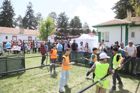 Ereğli’de 23 Nisan Coşkusu! Çocuklar Şenlikte Doyasıya Eğlendi