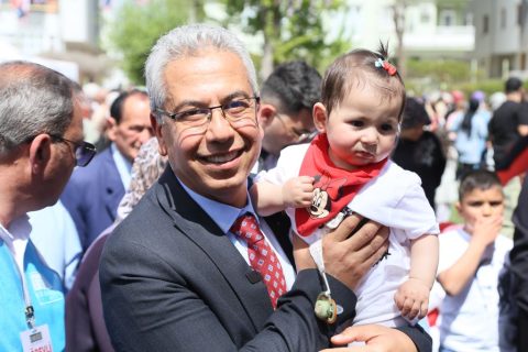 Ereğli’de 23 Nisan Coşkusu! Çocuklar Şenlikte Doyasıya Eğlendi