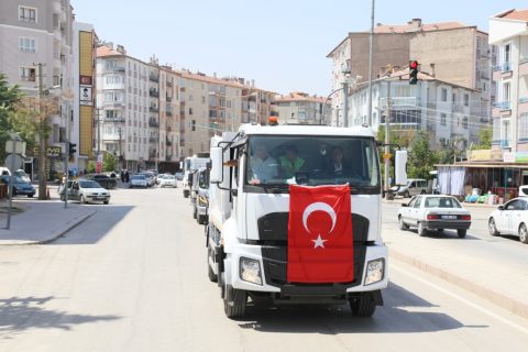 Ereğli Yeni Temizlik Araçlarına Kavuştu