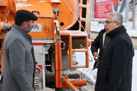 Ereğli Belediyesi’nden Yoğun Karla Mücadele