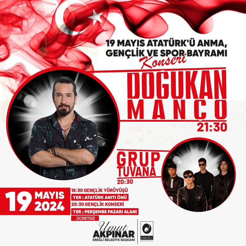 19 Mayıs Atatürk' ü Anma Gençlik ve Spor Bayramı Etkinlikleri
