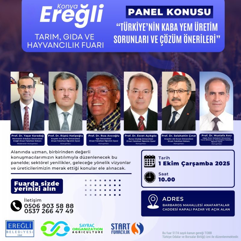Konya Ereğli Tarım, Gıda ve Hayvancılık Fuarı