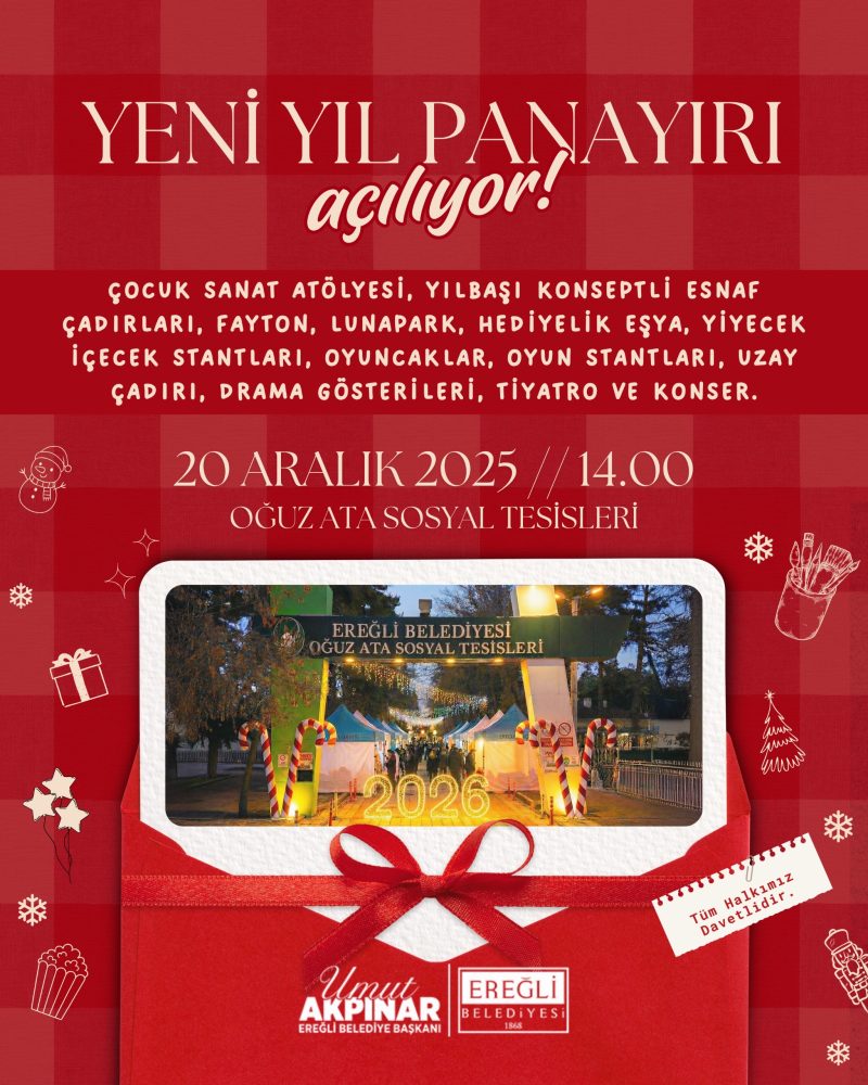 Yeni Yıl Panayırı Açılıyor!