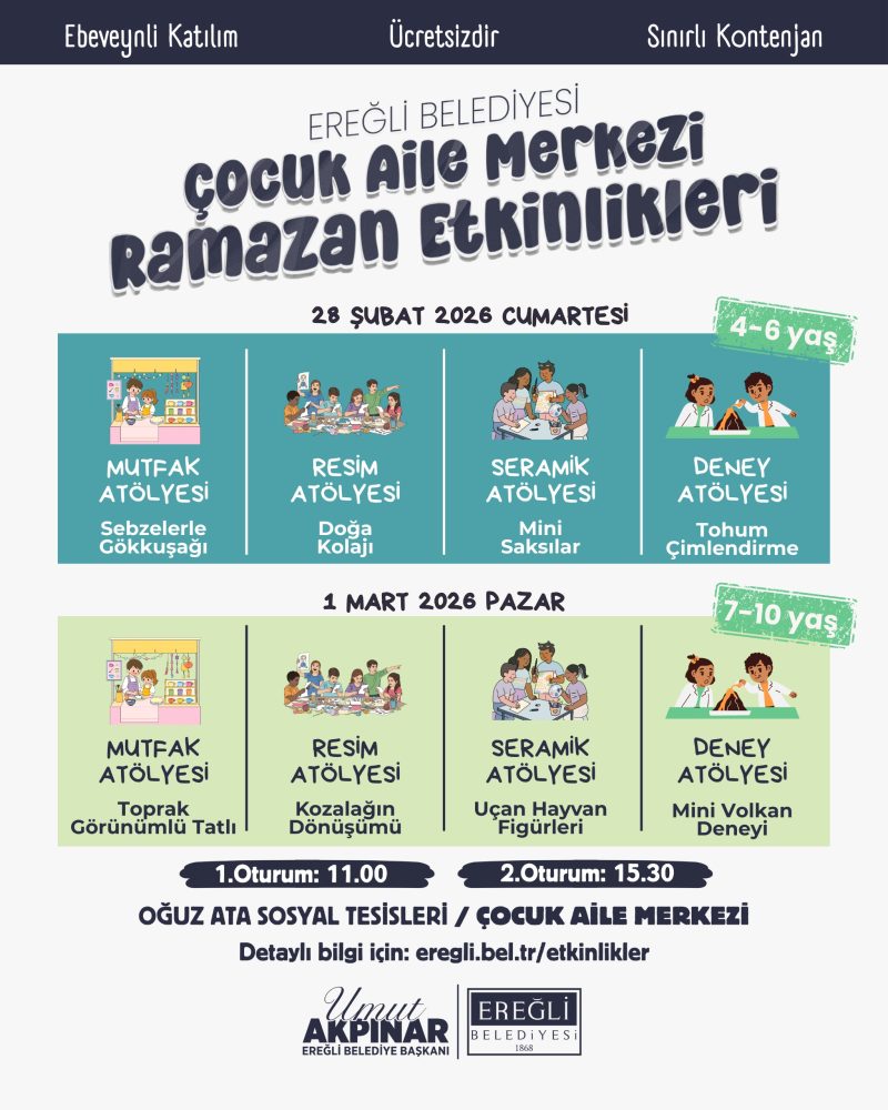 Çocuk Aile Merkezi Ramazan Etkinlikleri