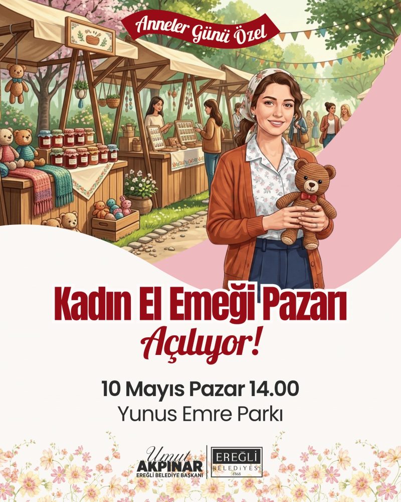 Kadın El Emeği Pazarı Açılıyor 