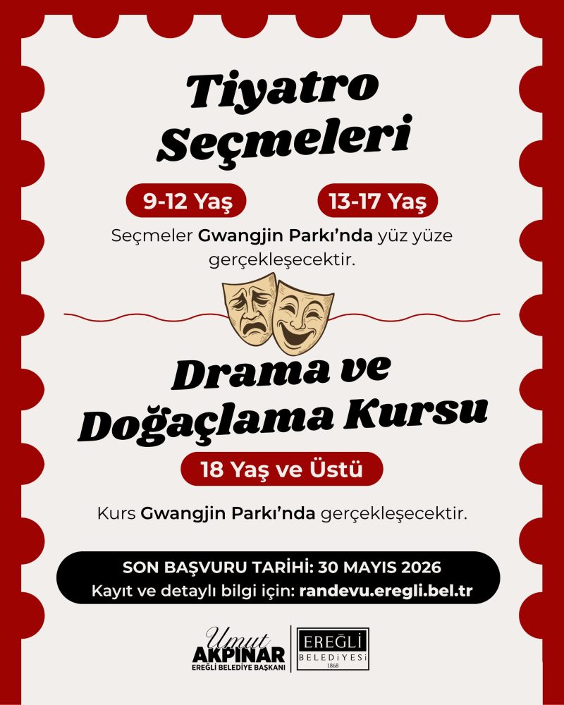Tiyatro Seçmeleri Başvuruları Başladı!