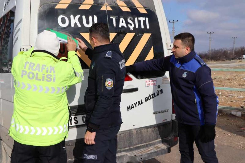 Servis Araçlarının Denetimleri Sıklıkla Gerçekleştiriliyor