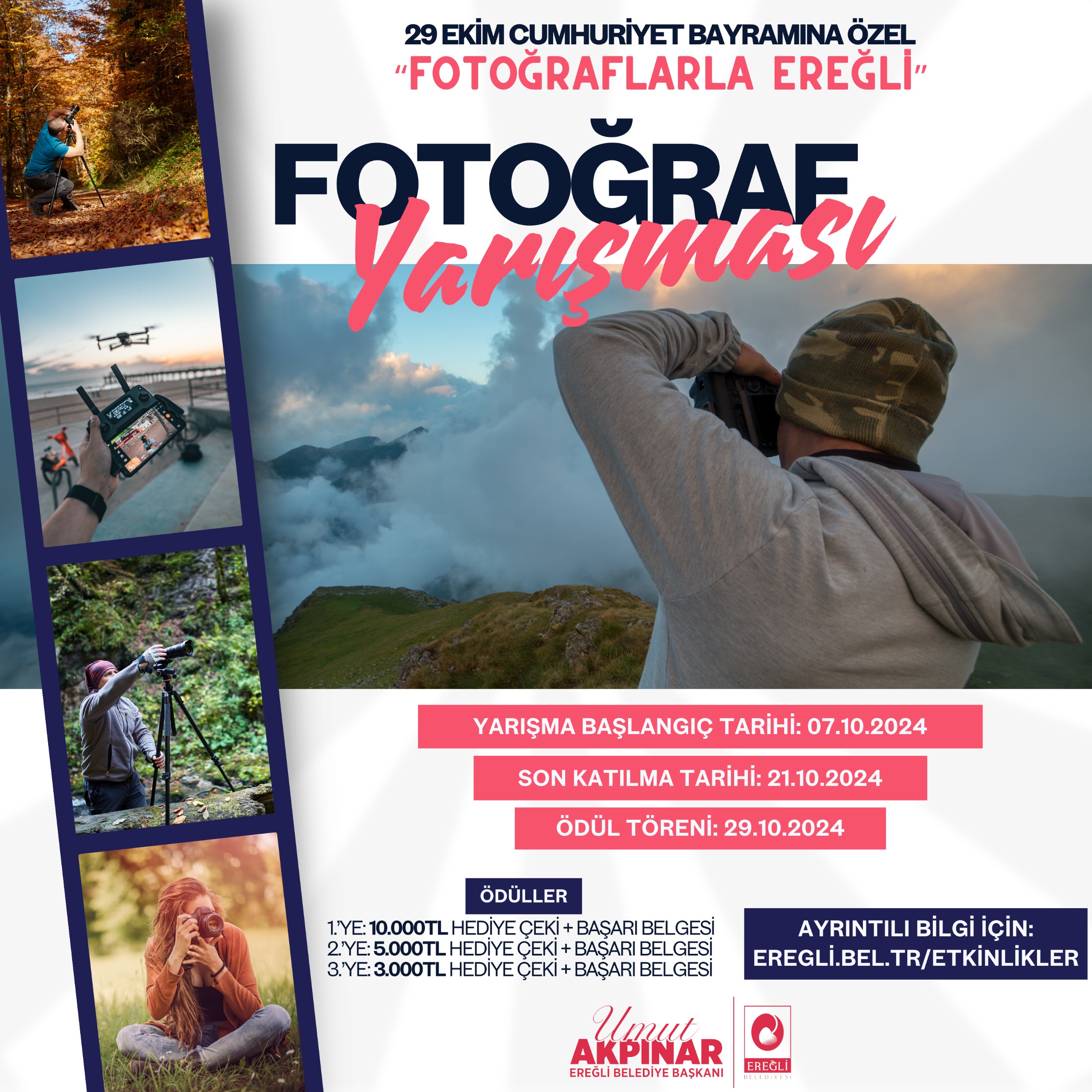 29 Ekim Cumhuriyet Bayramı'na Özel "FOTOĞRAFLARLA EREĞLİ" Yarışması