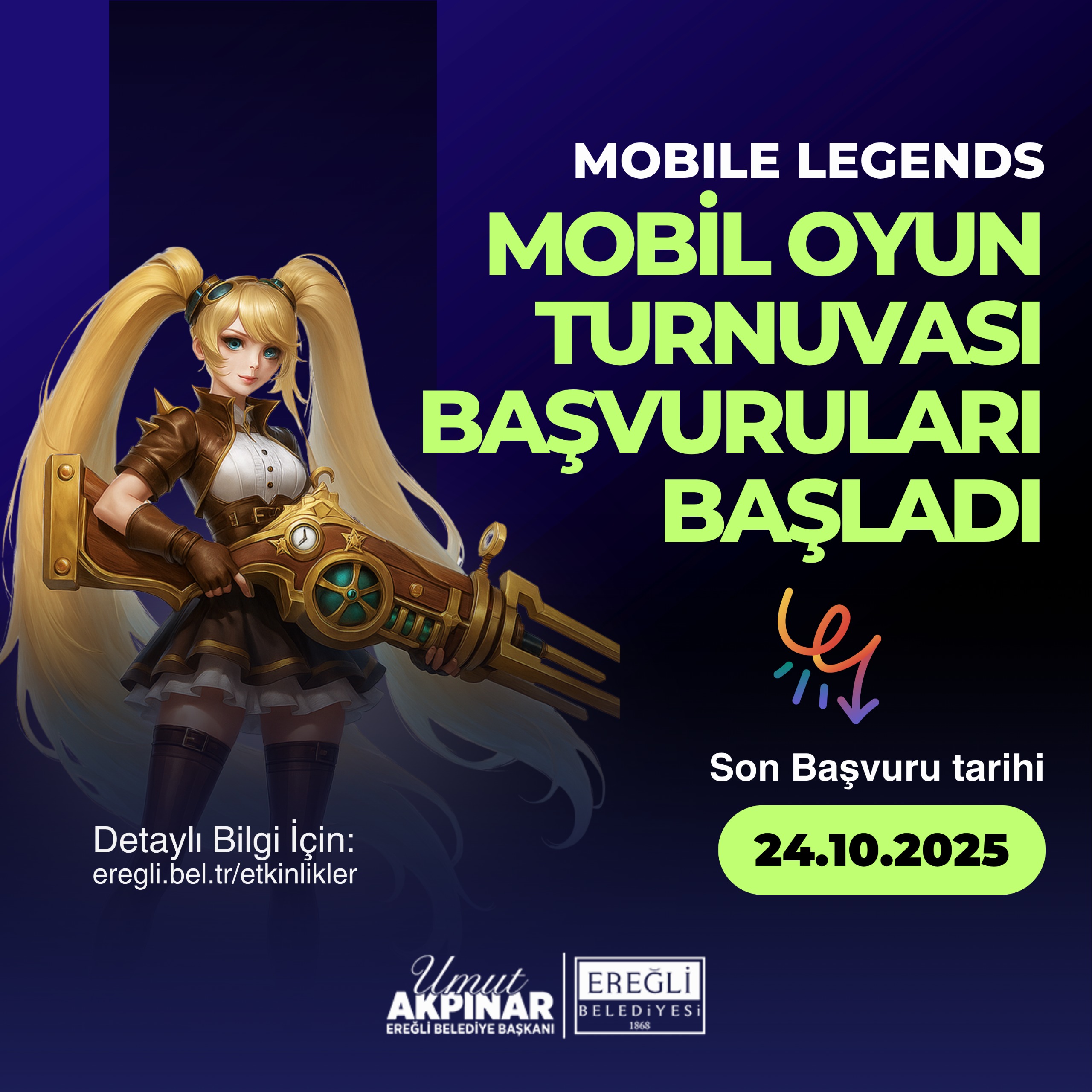 Mobile Legends Mobil Oyun Turnuvası Başvuru