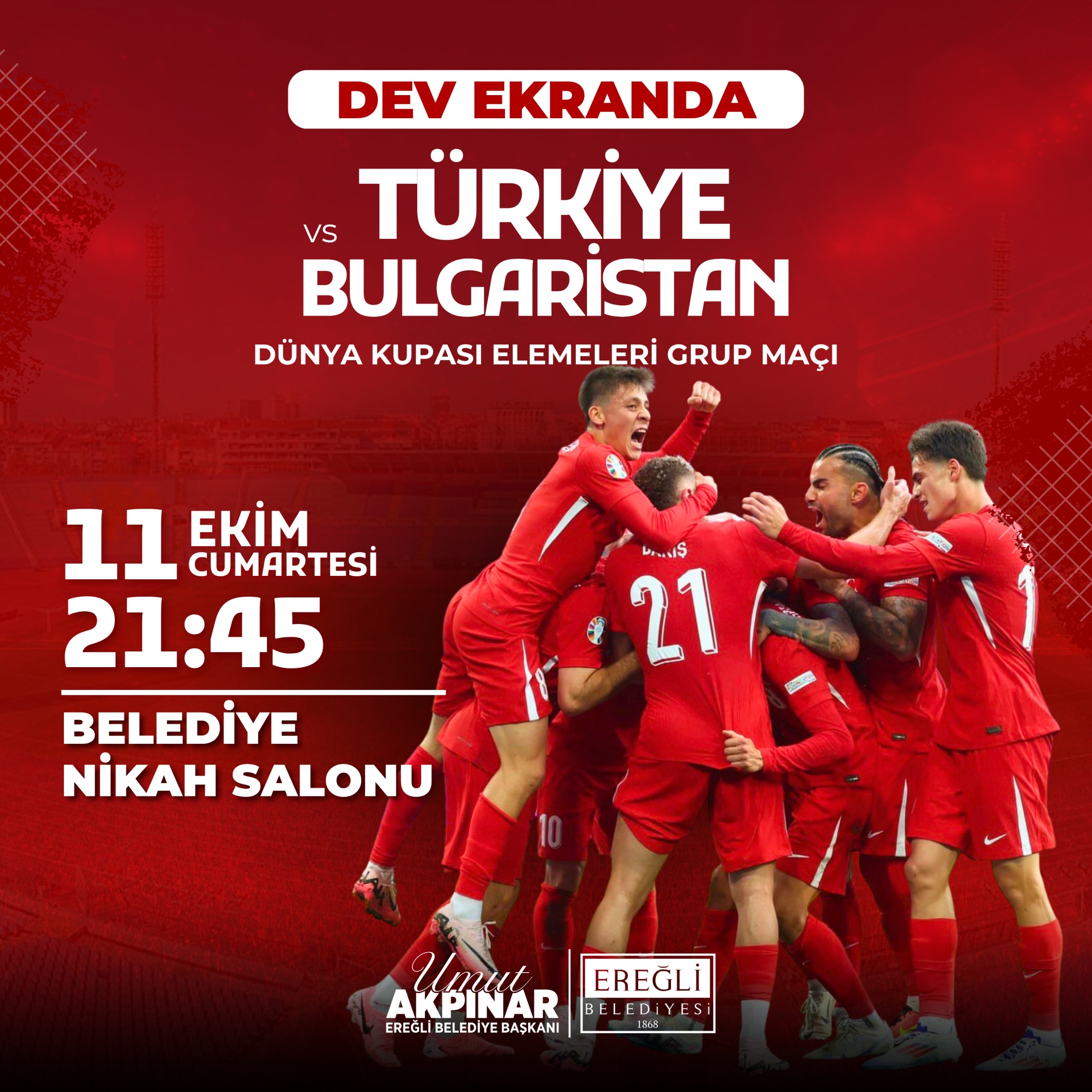 Türkiye - Bulgaristan Dünya Kupası Elemeleri Grup Maçı