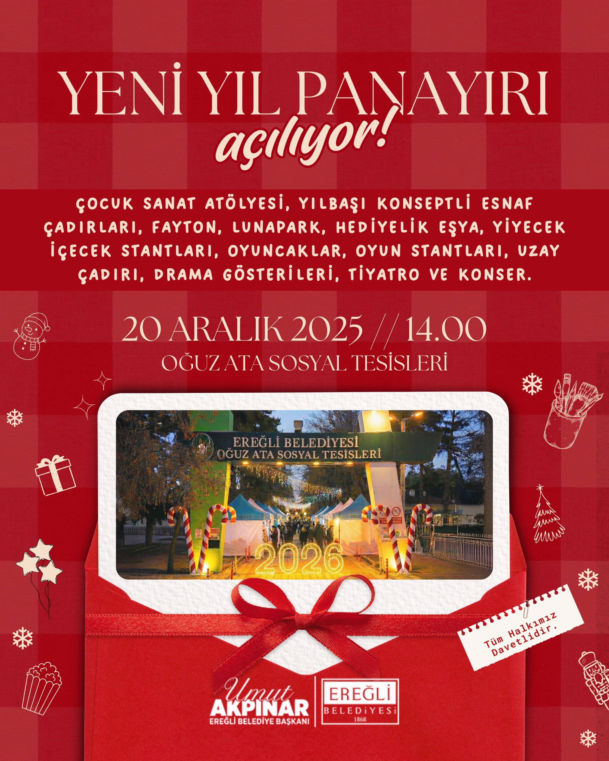 Yeni Yıl Panayırı Açılıyor!