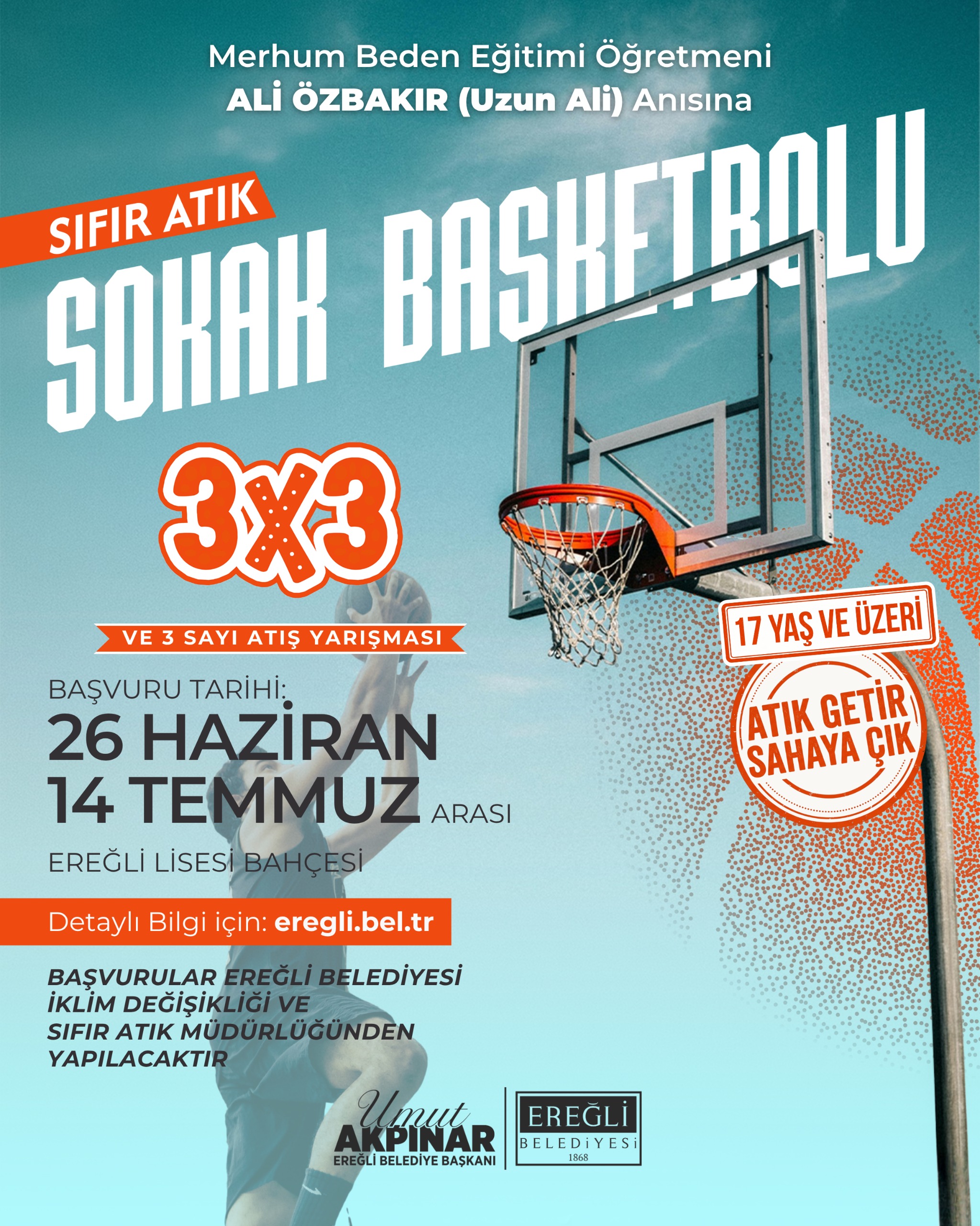 Sıfır Atık Sokak Basketbol Turnuvası