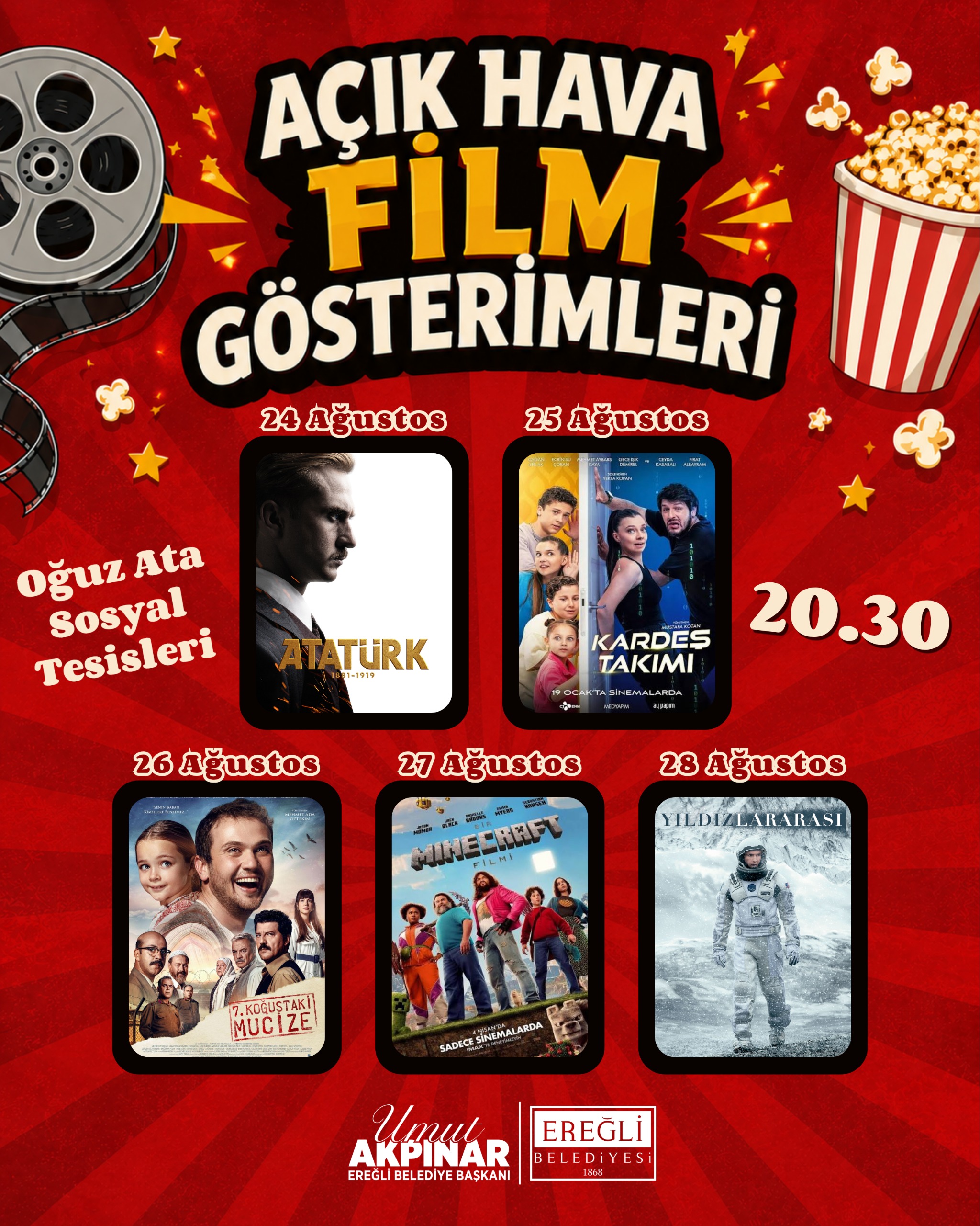 Açık Hava Film Gösterimleri