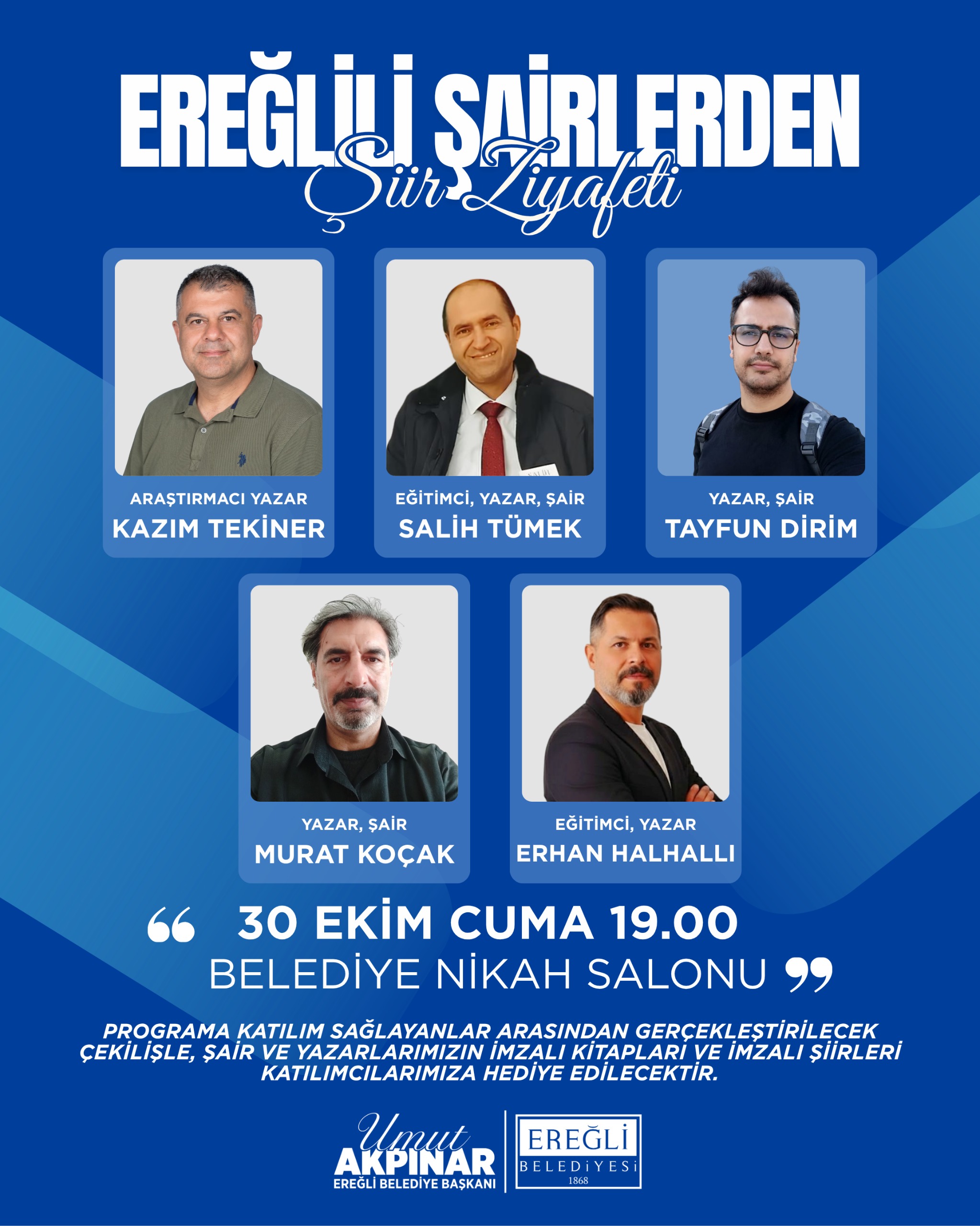 Ereğli’li Şairlerden Şiir Ziyafeti