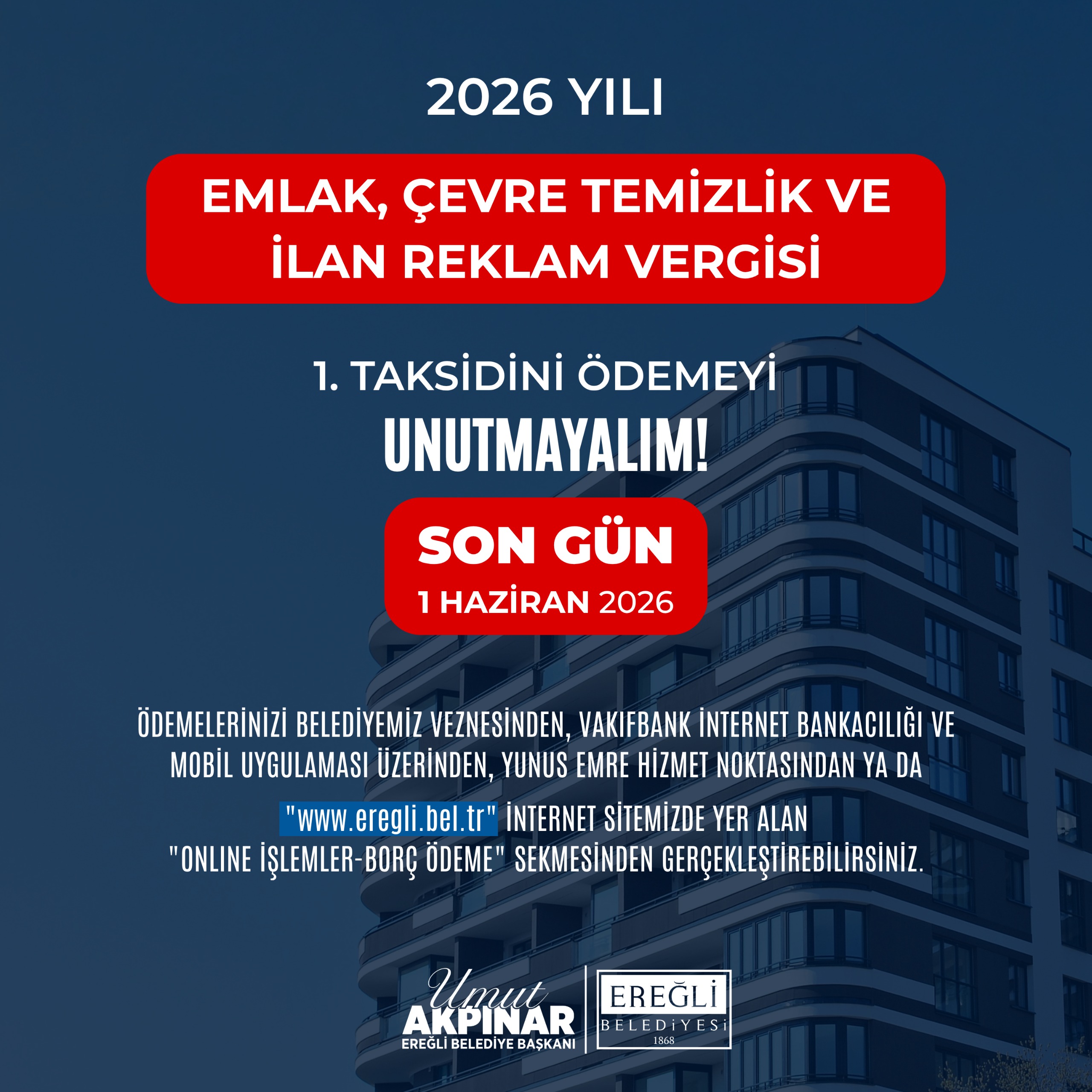 Emlak, Çevre Temizlik ve İlan Vergisi